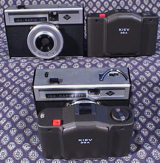 AGFA long 6x6 cm Rouleaux Caméra 
