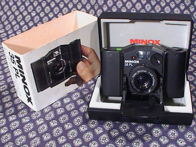 Minox 35 PL 35PL 35-PL Kamera Miniaturkamera mit Color-Minotar 1:2.8 35mm Optik 
