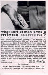 what sort of man owns a minox camera?