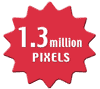 1.3 Mpixels Logo